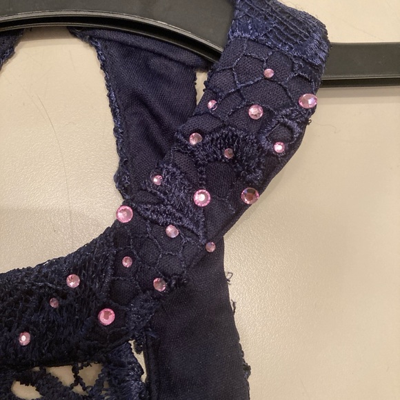 MACY’s sequined halter top NWT - Picture 5 of 8